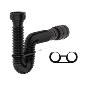 sifao tubo extensivel preto brilhoso censi