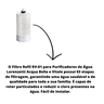 esse refil e compativel com os seguintes produtos acqua bella purificador com torneira acqua bella purificador com registro vitale 1