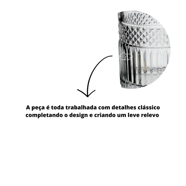 l hermitage 6 copos baixos em vidro 330ml 1