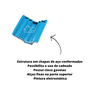 estrutura em chapas de aco conformadas possibilita o uso de cadeado possui cinco gavetas alcas fixas na parte superior pintura eletrostatica