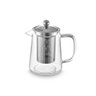 072491 bule p cha em vidro e aco inox c infusor 700ml media