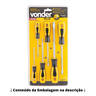 vonder jogo de 6 chaves de fendaphillips