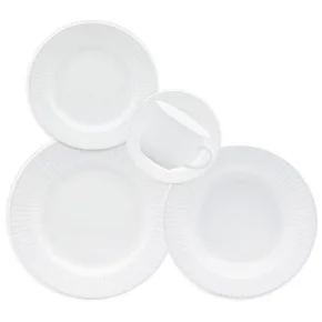 5468 canele branco conjunto 20 30 pecas media