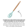 colher espaguete de silicone cabo de madeira water blue png 1