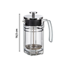 cafeteira francesa 350ml prateada aco inox png 2