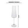 58643 jogo 6 tacas champanhe xtra cristal ecologico boh0emia crystal desenho