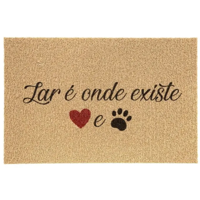 01petdloe01 capacho vinil pet lar onde existe kapazi