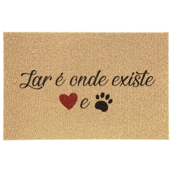 01petdloe01 capacho vinil pet lar onde existe kapazi