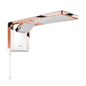 Ducha Chuveiro Acqua Duo Ultra Branco Rose Gold 220V 7800W Lorenzetti - 
