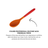 5278 colher profissional silicone 36cm vermelha weck descr