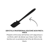 5289 espatula profissional silicone 36cm preta weck descr