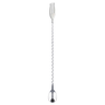 5699 colher bailarina em aco inox de coquetel e gin com garfo 40cm weck