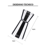 5703 dosador de bebidas 25 e 50ml aco inox weck desenho