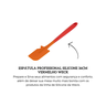 5288 espatula profissional silicone 36cm vermelho weck descr 1