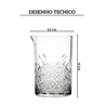 46710 copo mixing glass timeless em vidro 725ml desenho