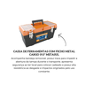 013601027 caixa de ferramentas com fecho metal cargo 19 5 metasul descr