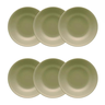 Conjunto De 6 Pratos Fundos 20,5cm Unni Oliva Oxford