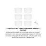 083667 conjunto de 6 ramequins 100ml branco oxford descr