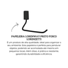 7041304 papeleira lorenway preto fosco lorenzetti re 2020 b30 descr
