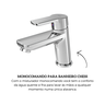 monocomando lavatorio mesa chess descricao