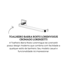 7048417 toalheiro barra rosto lorenvogue cromado lorenzetti ref 2045 c98 descr