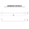 7048415 toalheiro barra lorenvogue cromado lorenzetti re 2040 c98 desenho