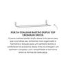 00641706 porta toalhas bastao duplo top cromado docol descr