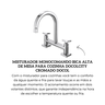 00877706 misturador monocomando bica alta de mesa para cozinha docolcity cromado docol descr