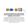 160132 kit prolongador para misturador monocomando de chuveiro e ducha higienica deca blukit descr
