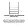009178042 toalheiro termico de parede square 220v docolcozy docol descr