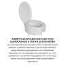tae13tkbr1 assento sanitario elevado com almofadado e trava 16 5cm astra descr