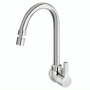 00739906 torneira para cozinha de parede bica alta chess cromado docol