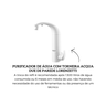 7411040 purificador de agua com torneira acqua due de parede lorenzetti descr
