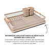309440 escorredor loucas retangular medio rack modern gelo copa cia descr