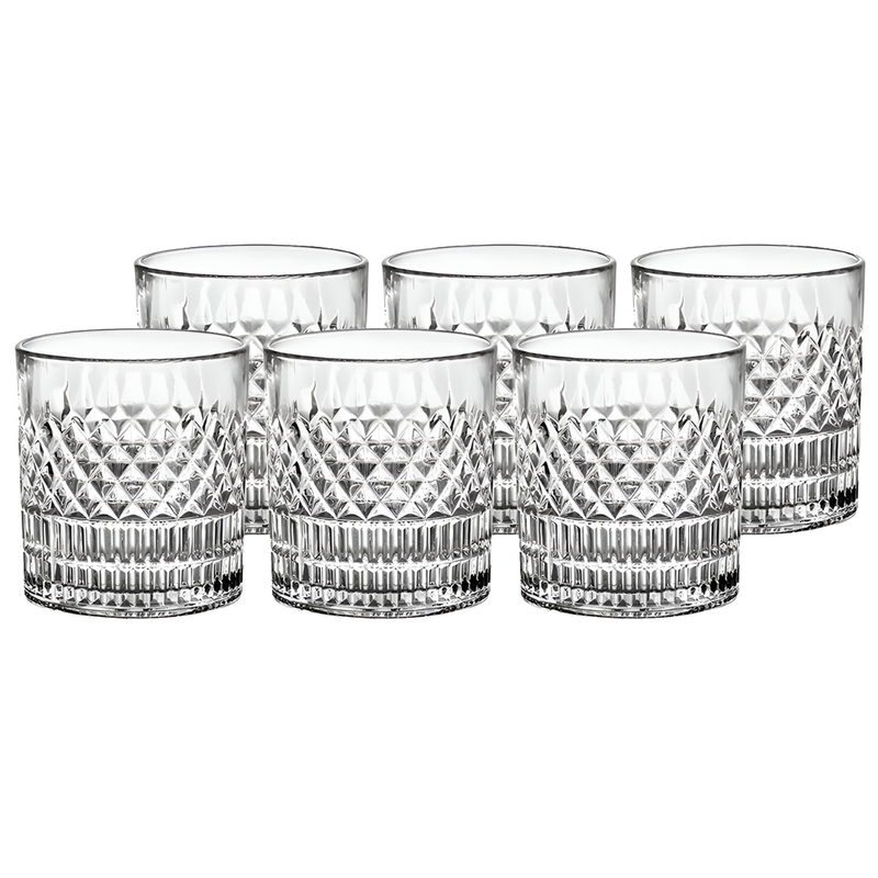 Jogo De 6 Copos Baixos Esplanada Whisky 310ml L'hermitage | Loja