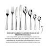 26419 jogo de talheres faqueiro pearl de 101 pecas fracalanza descr