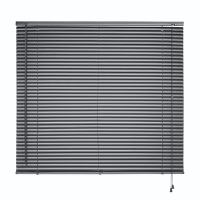 7 cortina persiana horizontal cinza escuro atlas