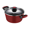 Caçarola Antiaderente 28 Cm Everyday Vermelha Oxford