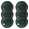 Conjunto Com 6 Pratos Fundo Orgânico Oceano 21,2cm 600ml Porto Brasil - 