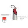 94540501 porta extintor em aco inox tramontina supremo caract