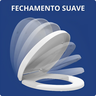tovsckbr1 assento sanitario almofadado com fechamento suave e facil remocao astra fechamentosuave