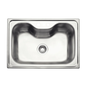 93806282 cuba undermount em aco inox 69x49 cm com acessorios tramontina morgana cuba
