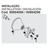 00904006 acabamento para registro docolbase instalacao