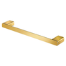 Porta Toalhas De Rosto 37 Cm Docol Flat Ouro Polido - 