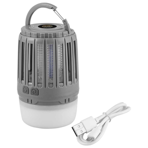 8075150150 luminaria em led mata inseto recarregavel vonder