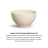 bowl liso transparente liso matte porto brasil 2