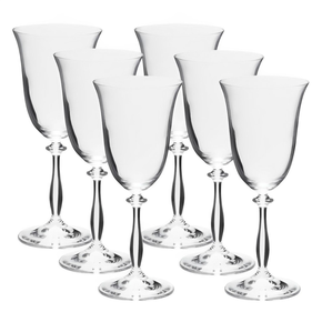 55707 jogo de 6 tacas para agua 350ml angela crystal bohemia
