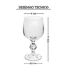 57678 jogo de 6 tacas para licor 50ml claudia crystal bohemia desenho