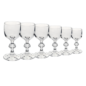 57678 jogo de 6 tacas para licor 50ml claudia crystal bohemia