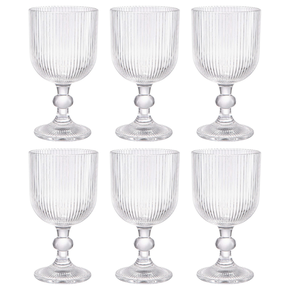 jogo de 6 tacas em vidro 365ml 16 3cm cameratta lhermitage 1